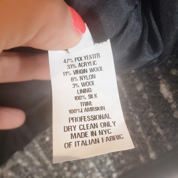 Ulla Johnson metallic tweed open front blazer - Picture 9 of 9